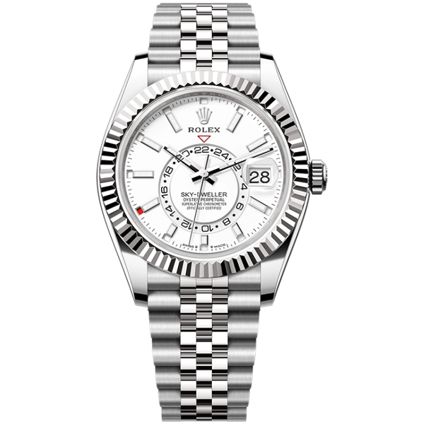 Rolex Sky-Dweller White Steel 42mm