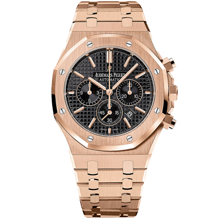 Audemars Piguet Royal Oak Chronograph Black Rose Gold 41mm - Image 1