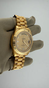 2014 Rolex Day-Date 41 Champagne Diamond Dial 218238 (Watch,Card,Wt,Box & Booklets) - Thumb 4