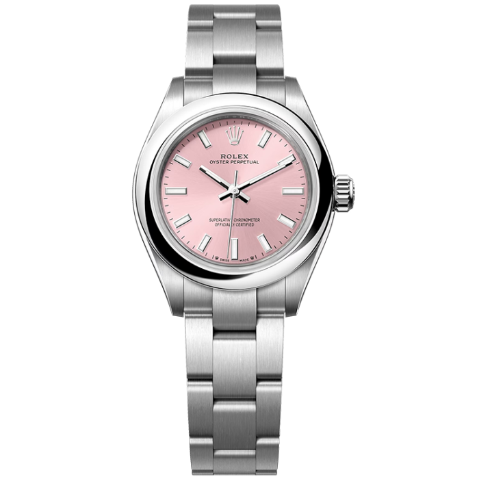 Rolex Oyster Perpetual Pink Steel 28mm - Image 1