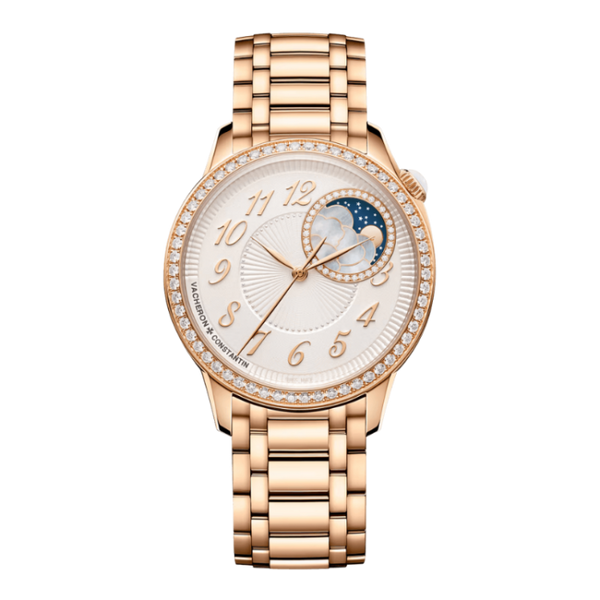 Vacheron Constantin Égérie Moon Phase Cream Pink Gold 37mm