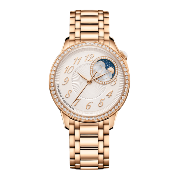 Vacheron Constantin Égérie Moon Phase Cream Pink Gold 37mm - Image 1