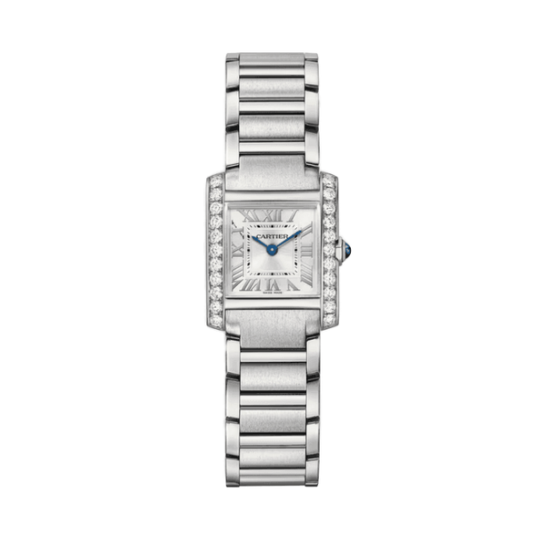 Cartier Tank Française Silver Steel 21.2mm