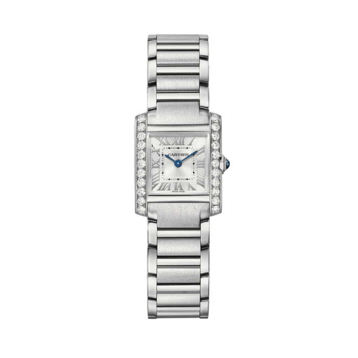 Cartier Tank Française Silver Steel 21.2mm - Image 1