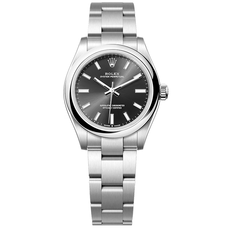 Rolex Oyster Perpetual Black Steel 31mm - Image 1