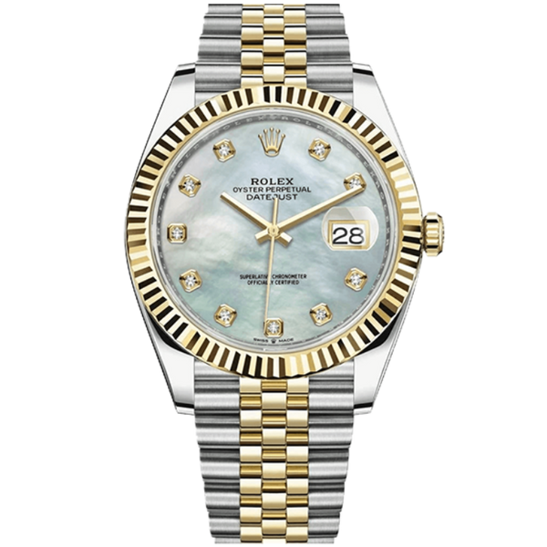 Rolex Datejust Mother of Pearl Two-Tone 41mm