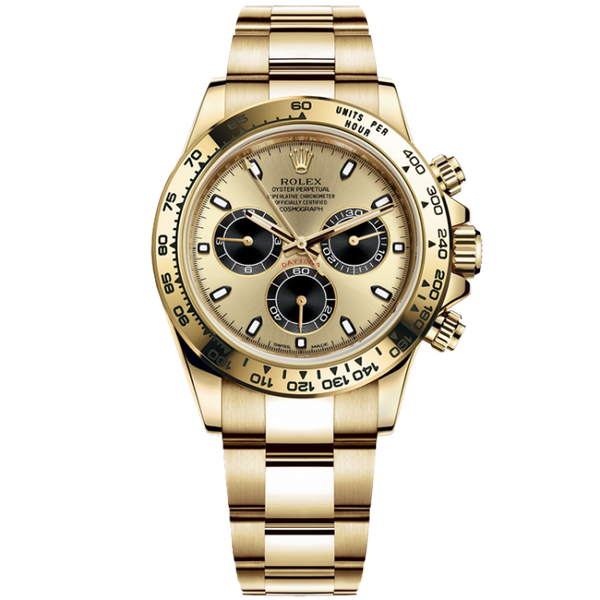 Rolex Daytona Champagne Yellow Gold 40mm