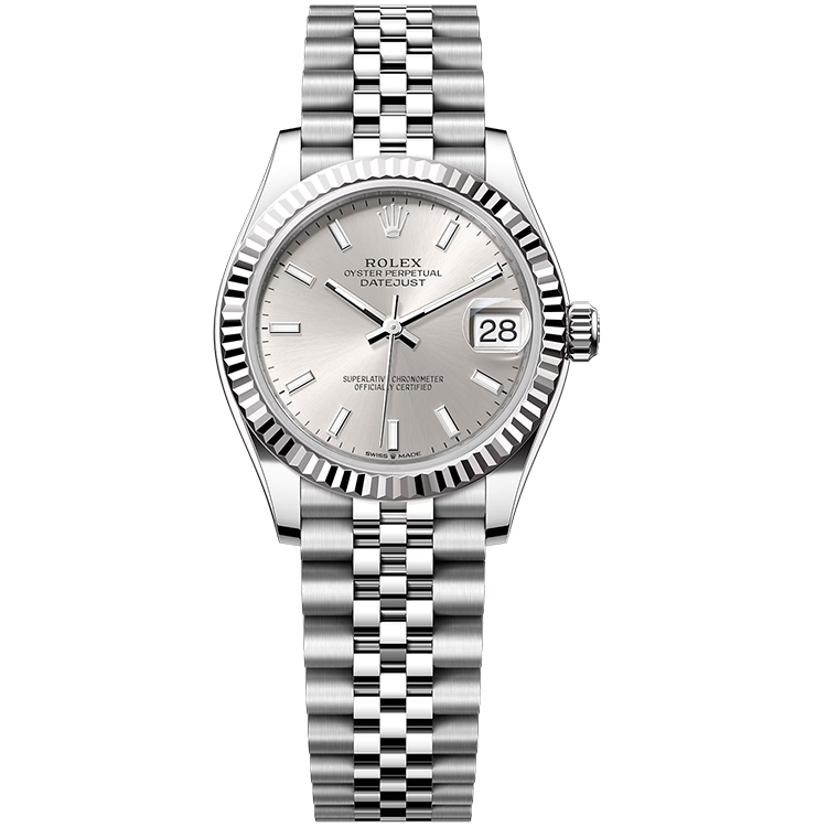 Rolex Datejust Silver Steel 31mm - Image 1