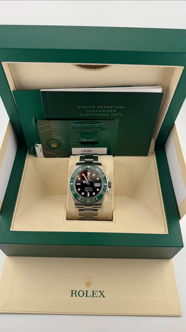 2022 Rolex Submariner Starbucks  126610LV