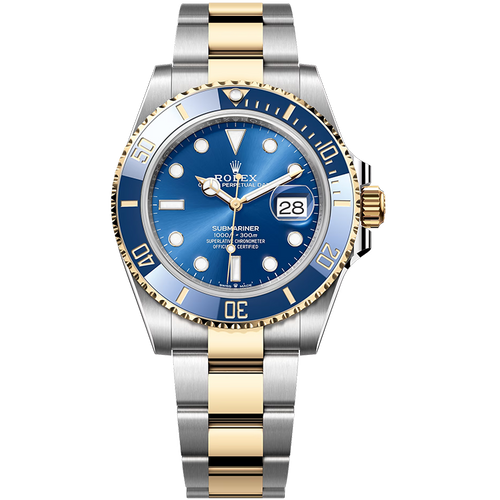 "Bluesy" Rolex Submariner Blue Two-Tone 41mm