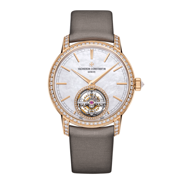 Vacheron Constantin Traditionnelle Tourbillon Mother of Pearl Satin 39mm - Image 1