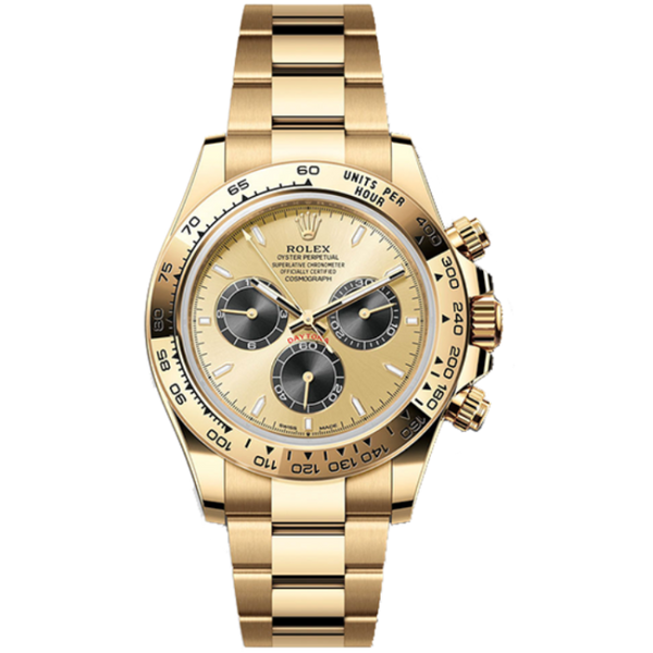 "Pikachu" Rolex Daytona Champagne Yellow Gold 40mm