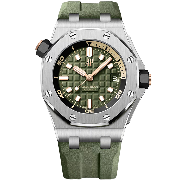 Audemars Piguet Offshore Green Rubber 42mm - Image 1