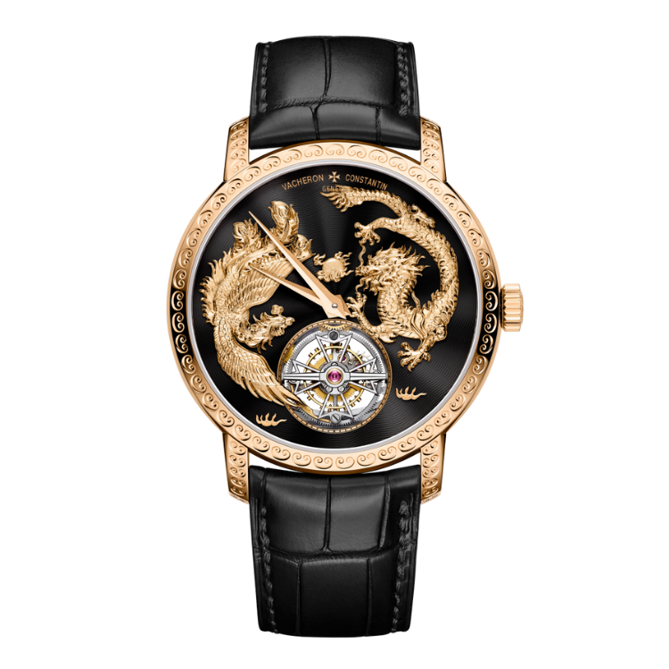 Vacheron Constantin Traditionnelle Tourbillon Gold Alligator Leather 41mm - Image 1