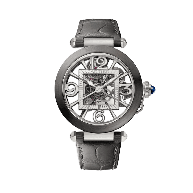 Cartier Pasha Skeleton Leather 41mm - Image 1