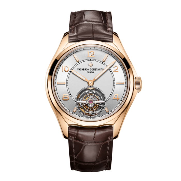 Vacheron Constantin Fiftysix Silver Alligator Leather 41mm - Image 1