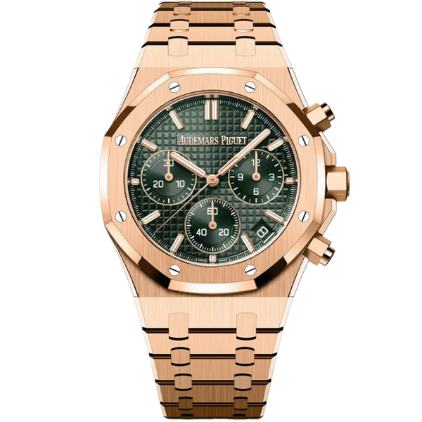 Audemars Piguet Royal Oak Green Rose Gold 41mm