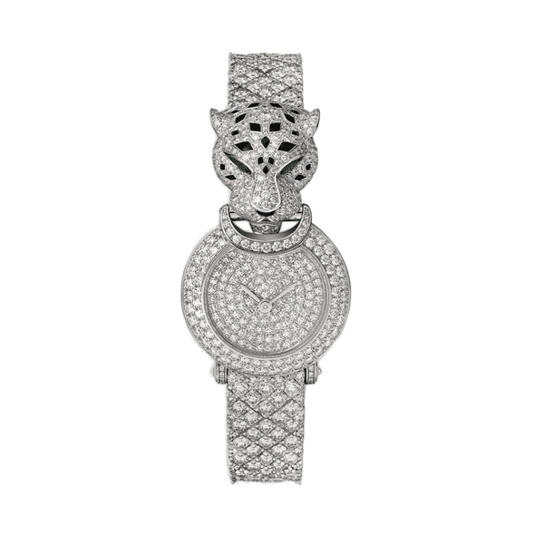 Cartier La Panthère Diamond Pave White Gold 23.6mm