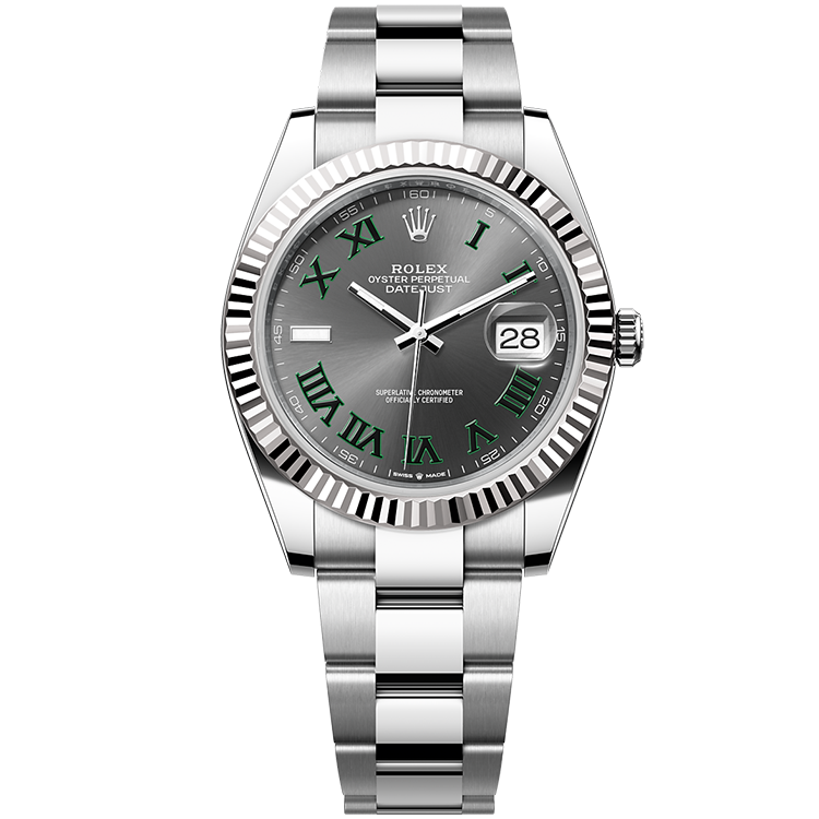 Rolex Datejust Grey Steel 41mm - Image 1