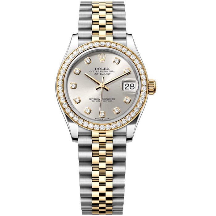 Rolex Datejust Silver Two-Tone 31mm - Image 1