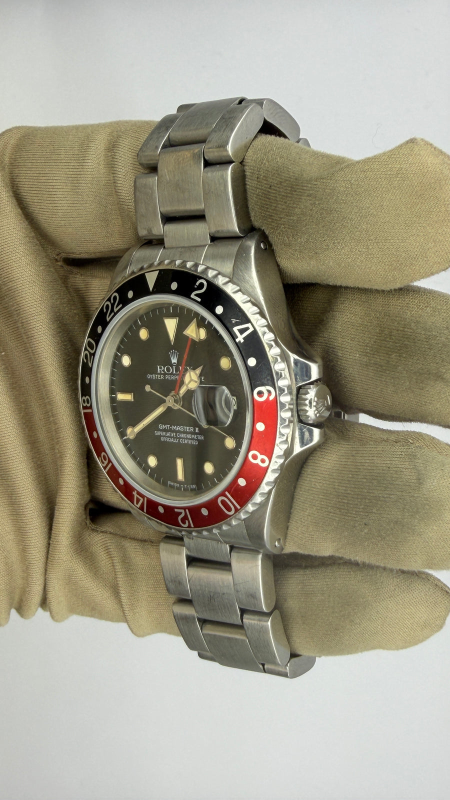 1985 Rolex GMT MASTER II “Coke Fat Lady” 16760 (Watch Only) - Image 3