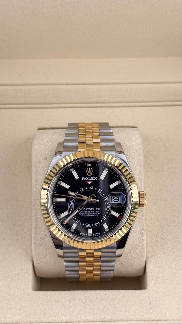 2024 Rolex Sky-Dweller Black Dial 336933 (Watch, Card & Box)
