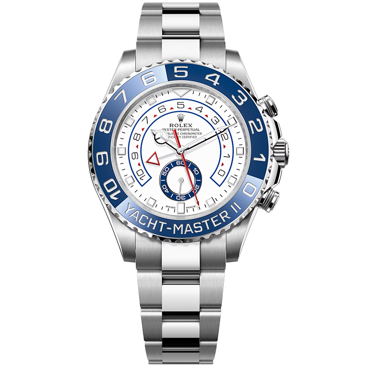 Rolex Yacht-Master II White Steel 44mm - Image 1