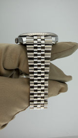 2024 Rolex Date-Just Blue Azzuro 126334 (Watch, Card & Box) - Thumb 7