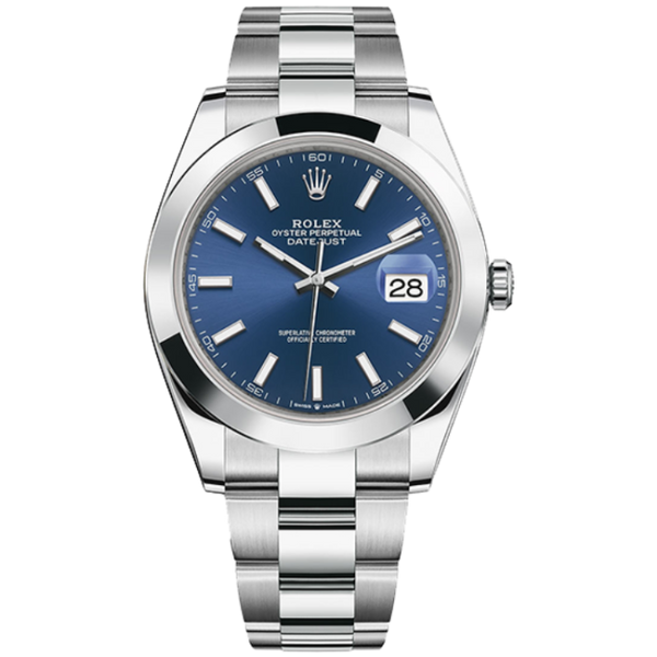 Rolex Datejust Blue Steel 41mm