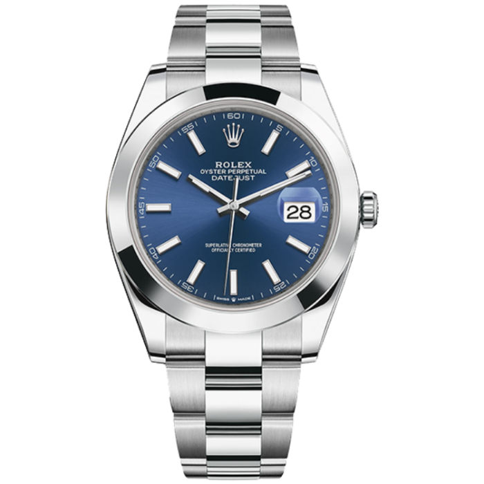 Rolex Datejust Blue Steel 41mm - Image 1