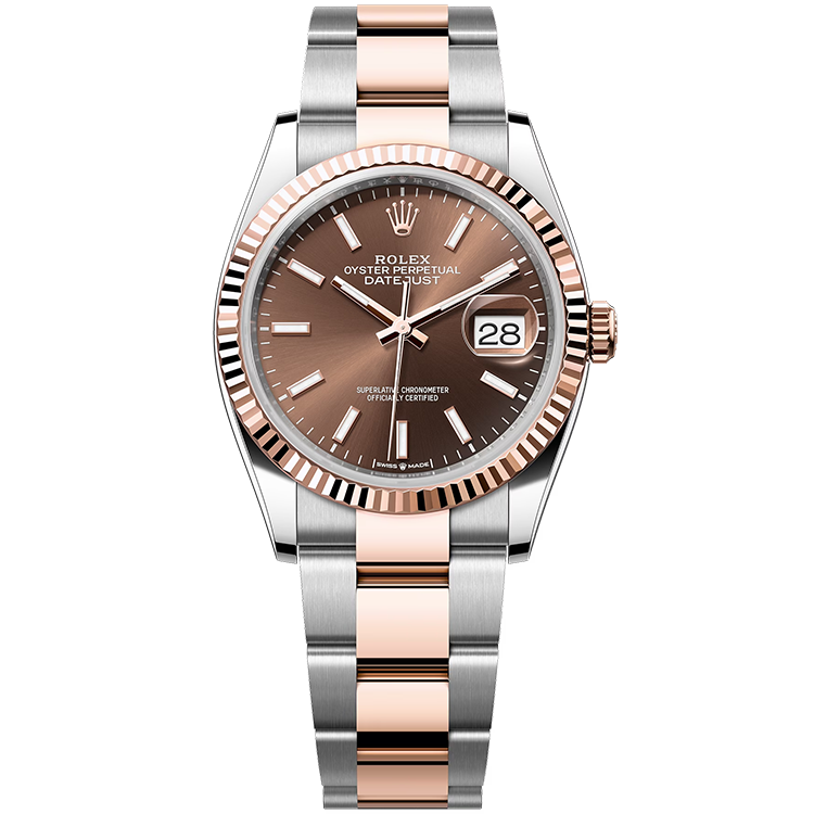 Rolex Datejust Chocolate Two-Tone 36mm - Image 1