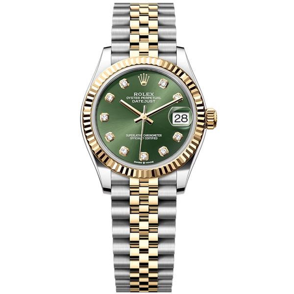Rolex Datejust Green Two-Tone 31mm