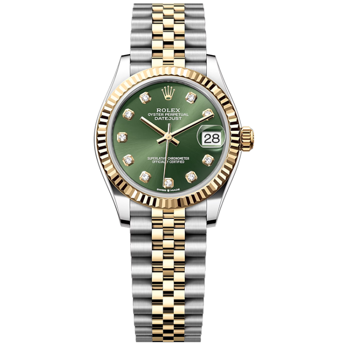 Rolex Datejust Green Two-Tone 31mm - Image 1