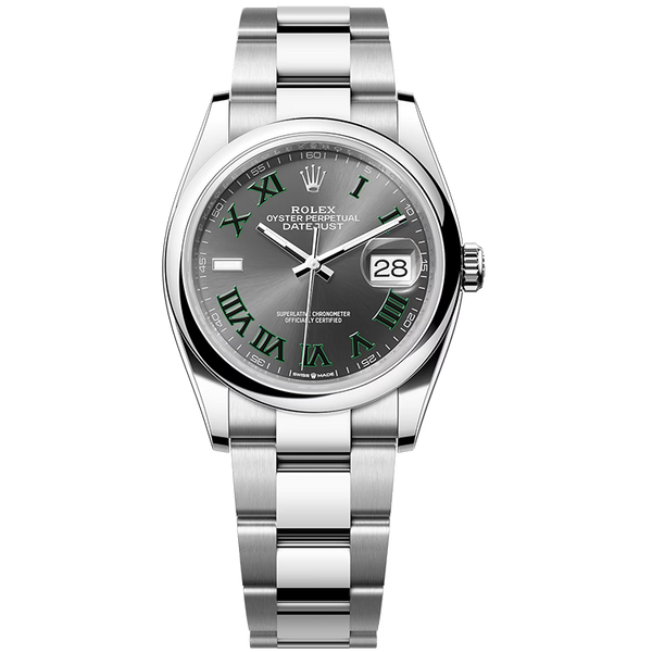 Rolex Datejust Grey Steel 36mm