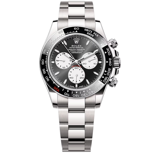 "Lemans" Rolex Daytona Black White Gold 40mm