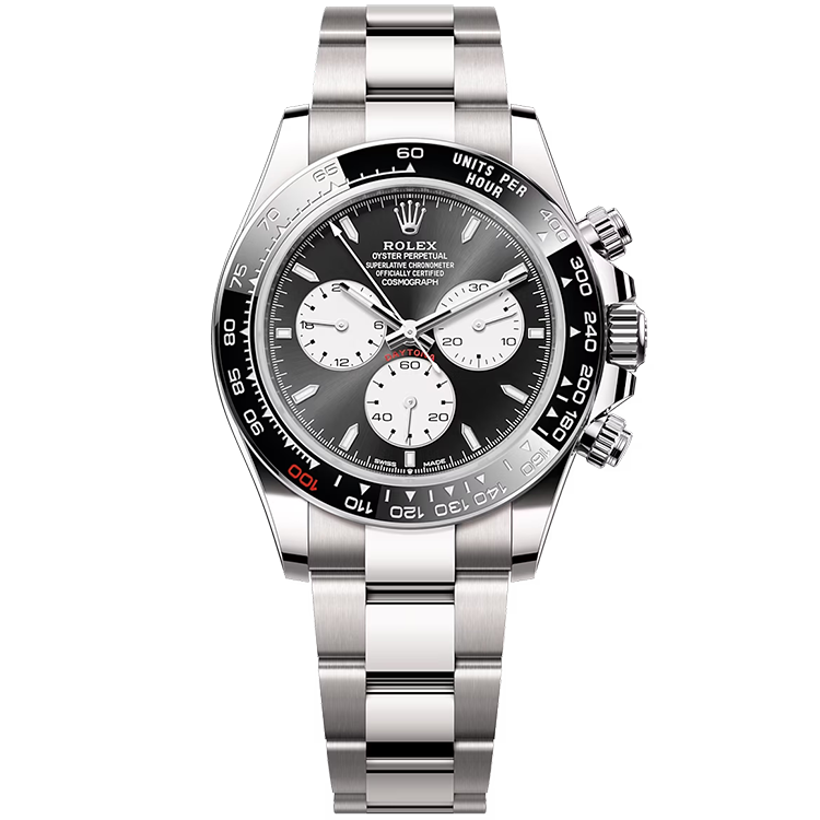 "Lemans" Rolex Daytona Black White Gold 40mm - Image 1