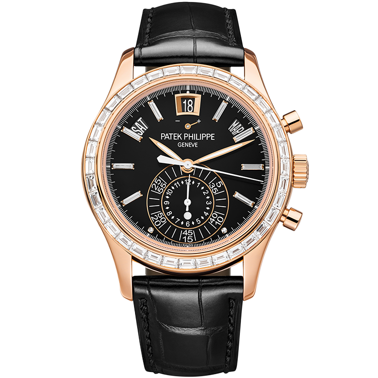 Patek Philippe Complications Black Leather 40mm - Image 1
