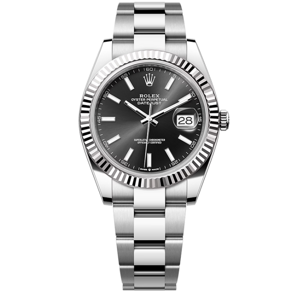 Rolex Datejust Black Steel 41mm