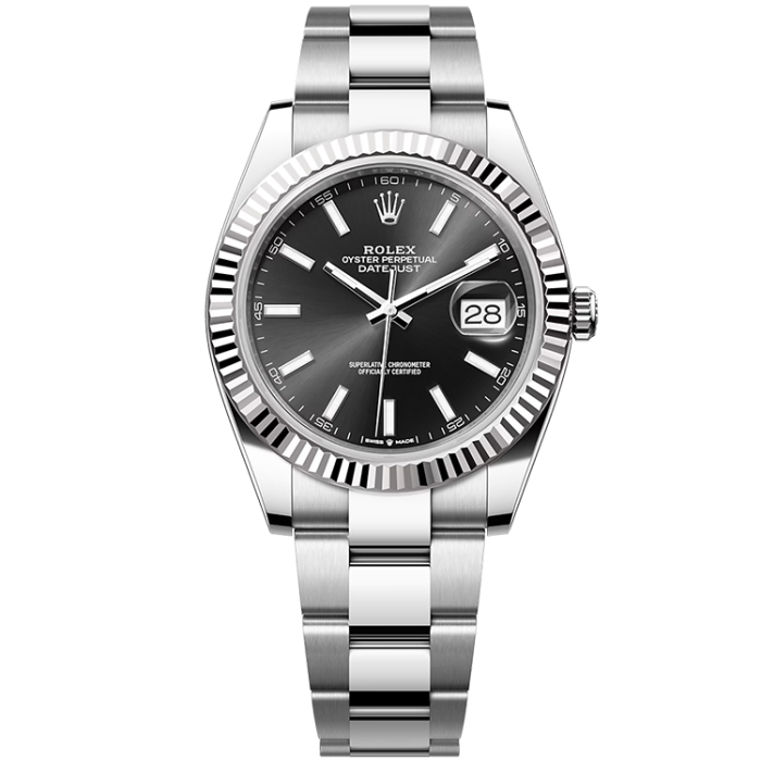 Rolex Datejust Black Steel 41mm - Image 1