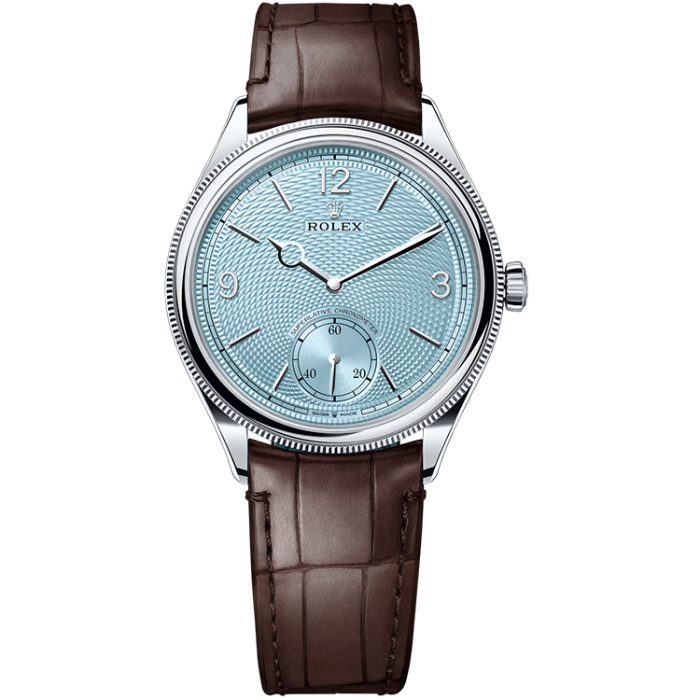 Rolex 1908 Blue Leather 39mm - Image 1