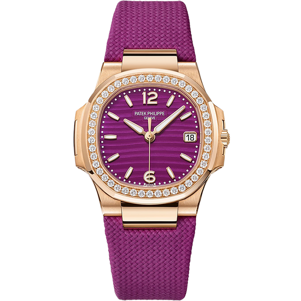 Patek Philippe Lady Nautilus Purple Fabric 32mm