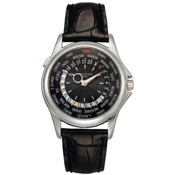 Patek Philippe Complications Black Leather 39.5mm