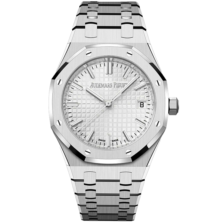 Audemars Piguet Royal Oak White Steel 41mm - Image 1
