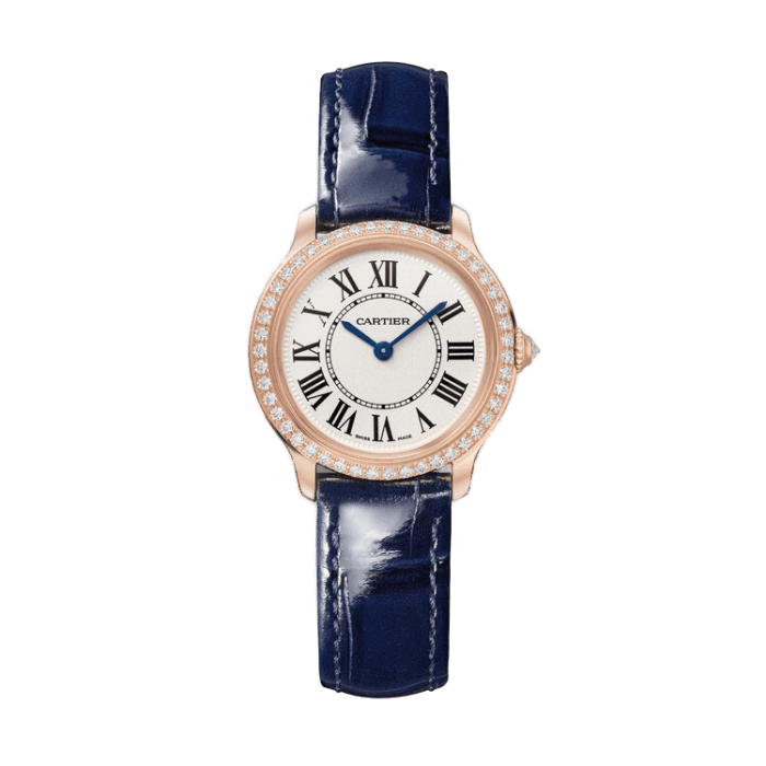 Cartier Ronde Louis White Leather 29mm - Image 1