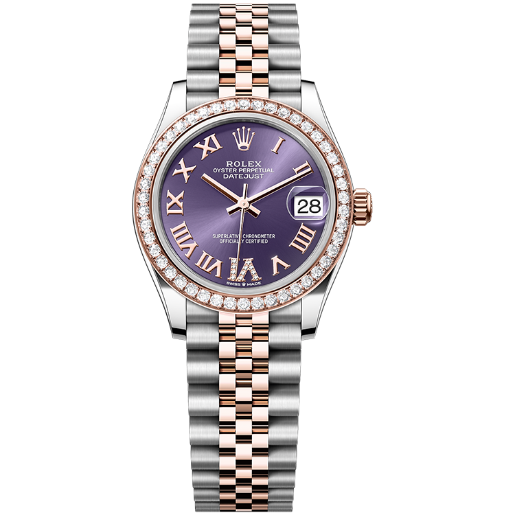 Rolex Datejust Purple Two-Tone 31mm - Image 1
