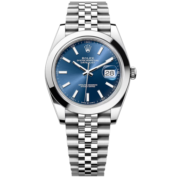Rolex Datejust Blue Steel 41mm