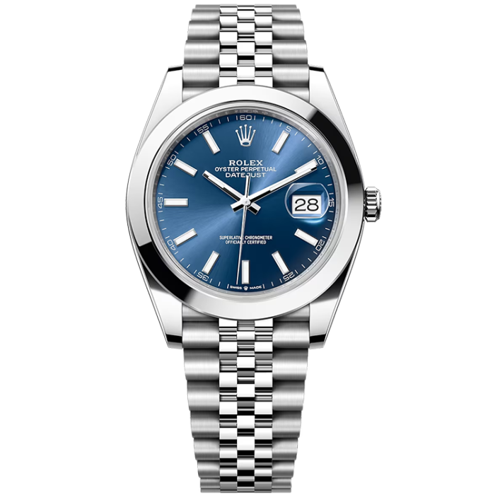 Rolex Datejust Blue Steel 41mm - Image 1