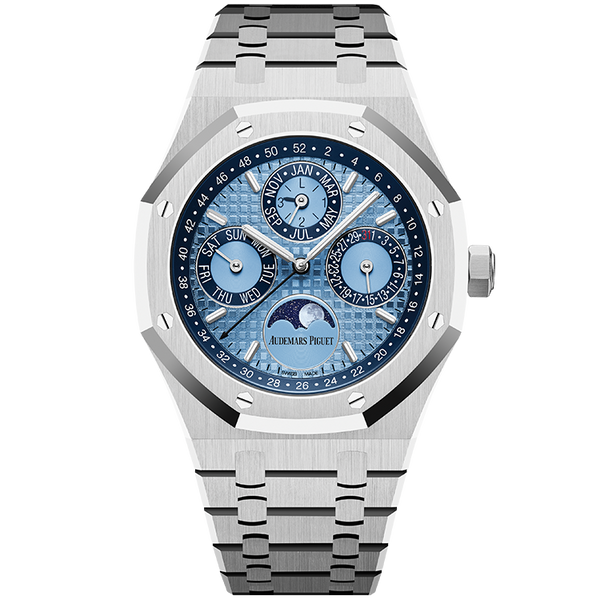 Audemars Piguet Royal Oak Perpetual Calendar Blue Platinum 41mm