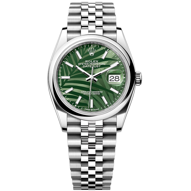 Rolex Datejust Green Steel 36mm - Image 1