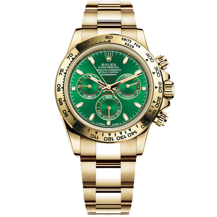 "John Mayer" Rolex Daytona Green Yellow Gold 40mm - Image 1